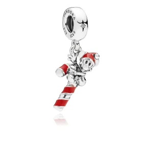 (kép) PANDORA Disney, Mickey Mikulás cukorkája - 797500EN09