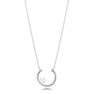 (kép) PANDORA ezüst nyaklánc, Kortárs Pearl