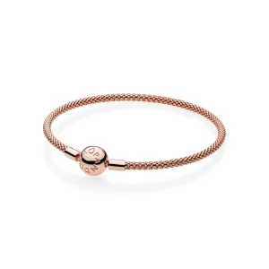(kép) Moments PANDORA Rose hálós karkötő - 586543