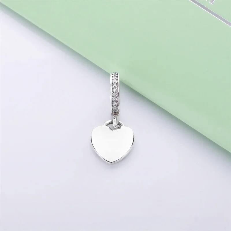 (kép) PANDORA ezüst függő charm, Lány - PJ00533-1 - Megtekintés 3