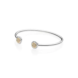 PANDORA ikonikus nyitott karperec - 596274CZ (kép) PANDORA ikonikus nyitott karperec - 596274CZ