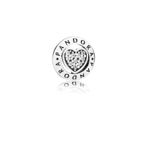 (kép) PANDORA ikonikus szív petite - 797048CZ