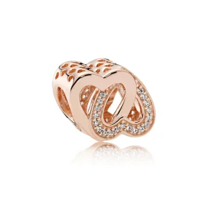 (kép) PANDORA Rose charm, Összefonódott szerelem