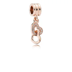 (kép) PANDORA Rose függő charm, Összefonódó szerelem