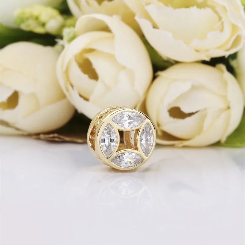 (kép) PANDORA Shine charm, Jó szerencse érme - Megtekintés 2