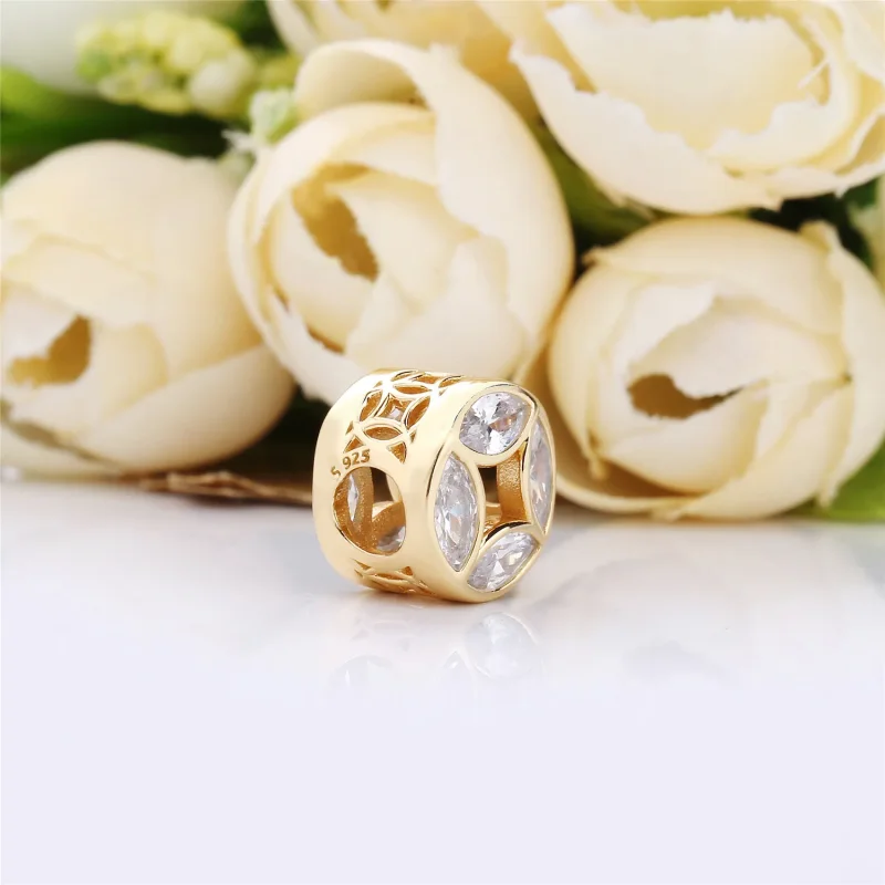 (kép) PANDORA Shine charm, Jó szerencse érme - Megtekintés 4