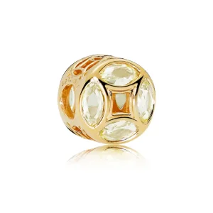 (kép) PANDORA Shine charm, Jó szerencse érme