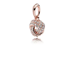 PANDORA Szikrázó szeretetcsomó - 380385CZ (kép) PANDORA Szikrázó szeretetcsomó - 380385CZ