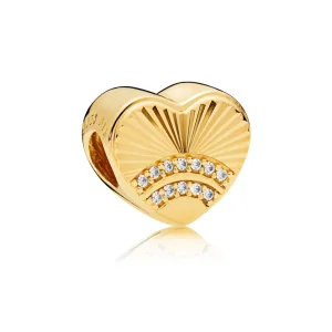 (kép) PANDORA Vintage szívalakú legyező - 767288CZ