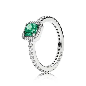 PANDORA Zöld Időtlen elegancia - 190947GCZ (kép) PANDORA Zöld Időtlen elegancia - 190947GCZ