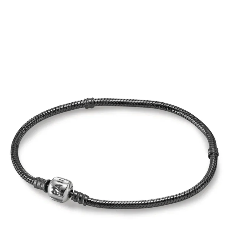 (kép) Oxidált ezüst karkötő - 590702OX