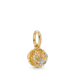 PANDORA Shine & ezüst függő charm, Áttört pillangók (kép) PANDORA Shine & ezüst függő charm, Áttört pillangók