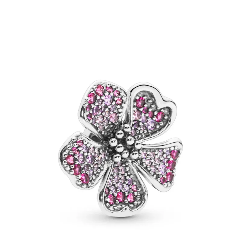 (kép) PANDORA őszibarackvirág charm - 798073NCCMX