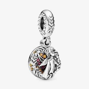 Disney Jégvarázs Anna függő charm - 798457C01 (kép) Disney Jégvarázs Anna függő charm - 798457C01