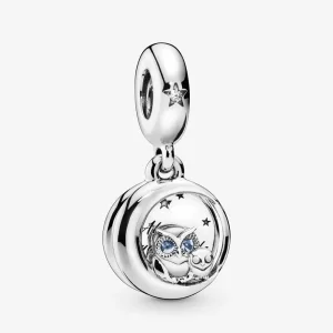 (kép) Mindig melletted - Bagoly függő charm - 798398NBCB