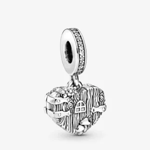(kép) Otthon, édes otthon függő charm - 798284CZ