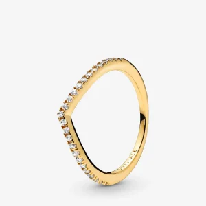 (kép) PANDORA csillogó kívánság gyűrű - 166316CZ-50