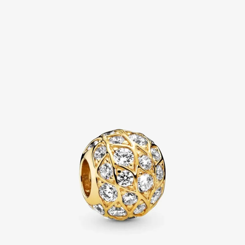(kép) PANDORA Csillogó minta Charm - 768303CZ