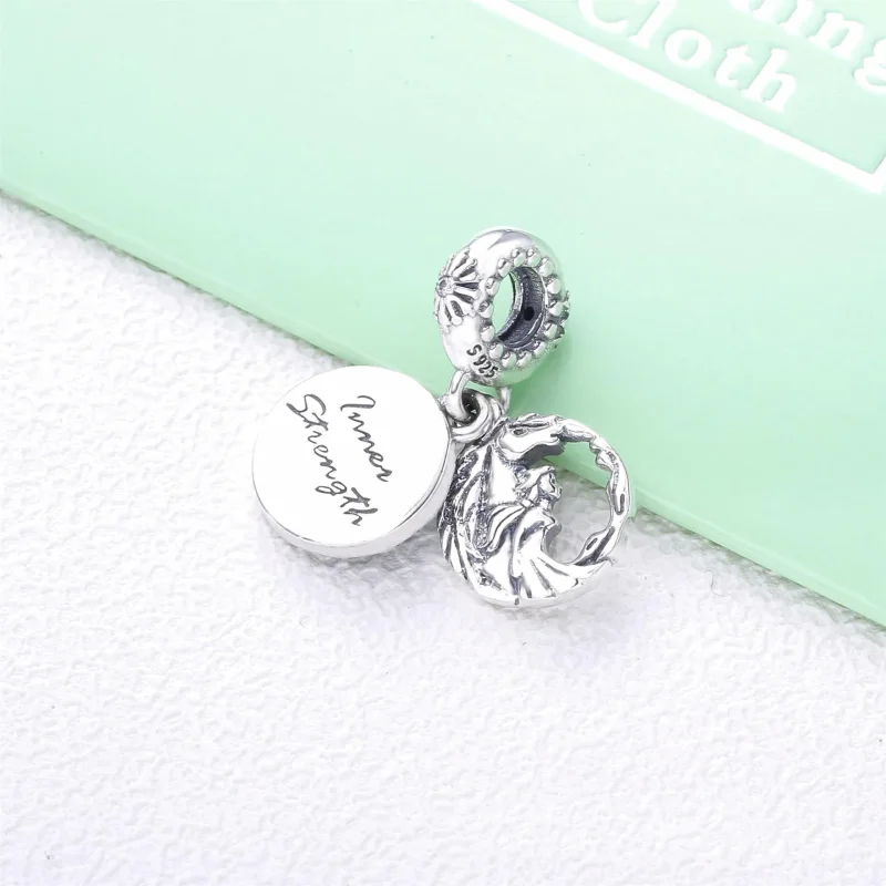 (kép) PANDORA Disney Jégvarázs Elza és Nokk függő - 798456C01 - Megtekintés 4