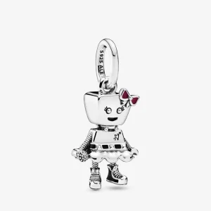(kép) PANDORA függő charm Bella Bot Punk Zenekar - 798245ENMX