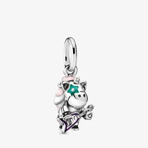 (kép) PANDORA függő charm Egyszarvú Bruno Punk Zenekar - 798320ENMX