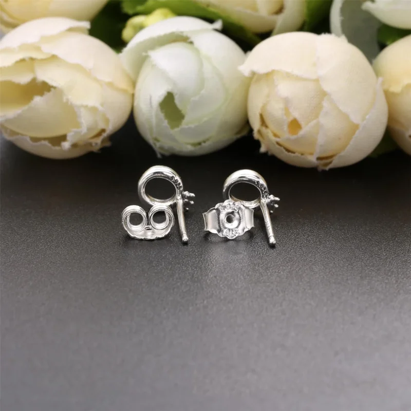 (kép) PANDORA fényes koronás "O" fülbevaló - 298295 - Megtekintés 2