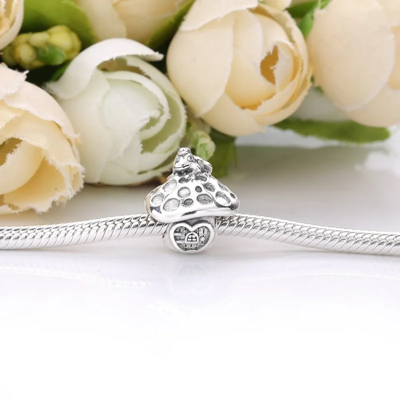 (kép) PANDORA gomba és béka charm - 798558C00 - Megtekintés 4