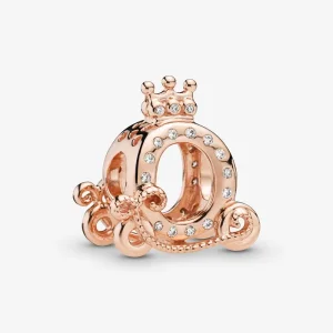 (kép) PANDORA Korona O kocsi Charm - 788129CZ