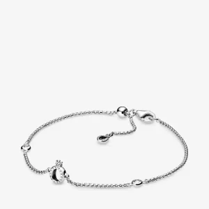 PANDORA ragyogó O koronás karkötő - 598276CZ-20 (kép) PANDORA ragyogó O koronás karkötő - 598276CZ-20