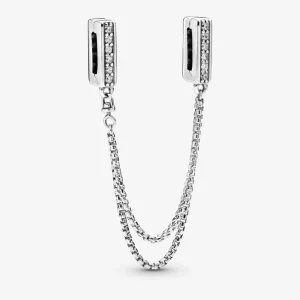 (kép) PANDORA szikrázó biztonsági lánc - 798269CZ-05