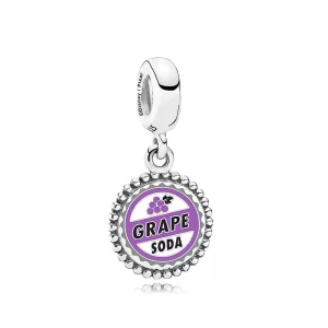 (kép) PANDORA Szőlő szóda Függő Charm - P400908813311