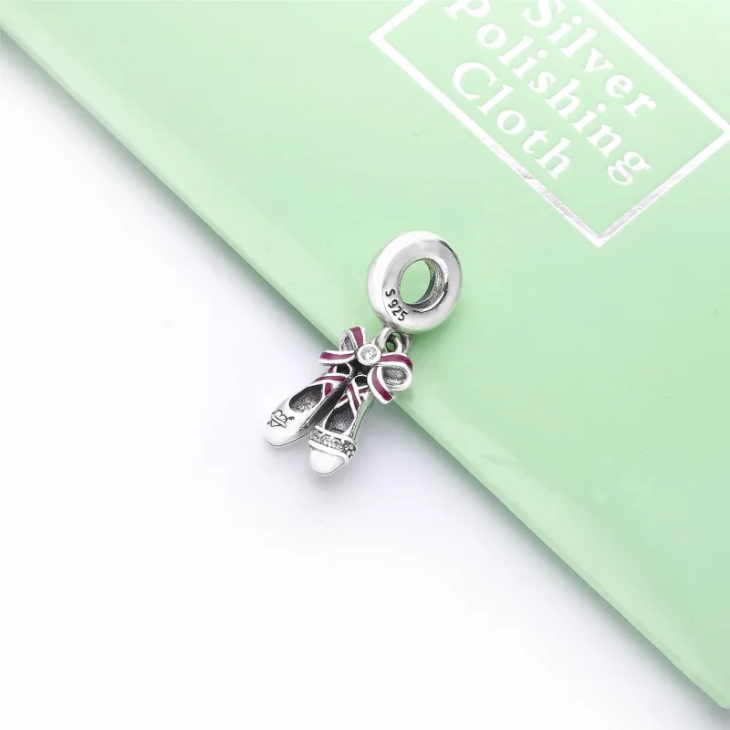 (kép) Punk balettcipő függő charm - 798339CZ - Megtekintés 2