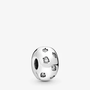 (kép) Szikrázó levelek klip charm - 798345CZ