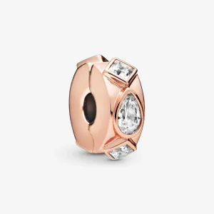 PANDORA Geometriai alakzatok Klip Charm - 788429C01 (kép) PANDORA Geometriai alakzatok Klip Charm - 788429C01