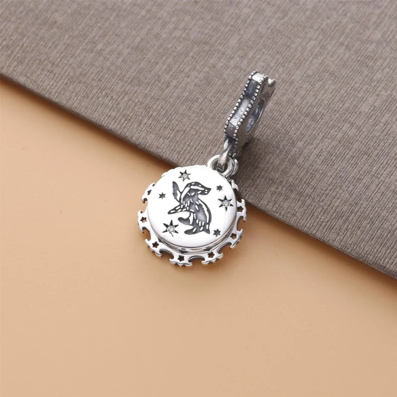 (kép) PANDORA Harry Potter Hugrabug függő - 798832C01 - Megtekintés 2
