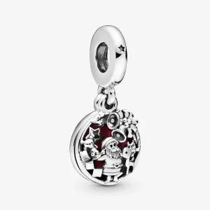 (kép) PANDORA Karácsonyi Mikulás függő charm - 798468C01