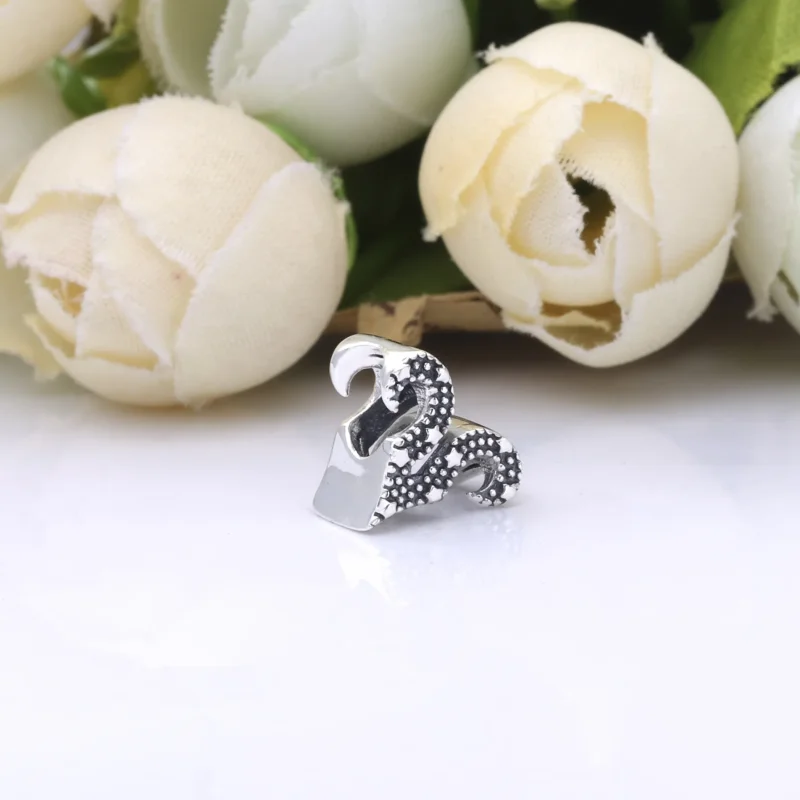(kép) PANDORA Szikrázó Kos csillagjegy charm - 798416C01 - Megtekintés 2