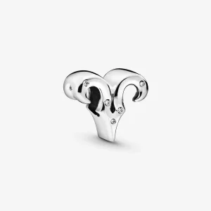 (kép) PANDORA Szikrázó Kos csillagjegy charm - 798416C01