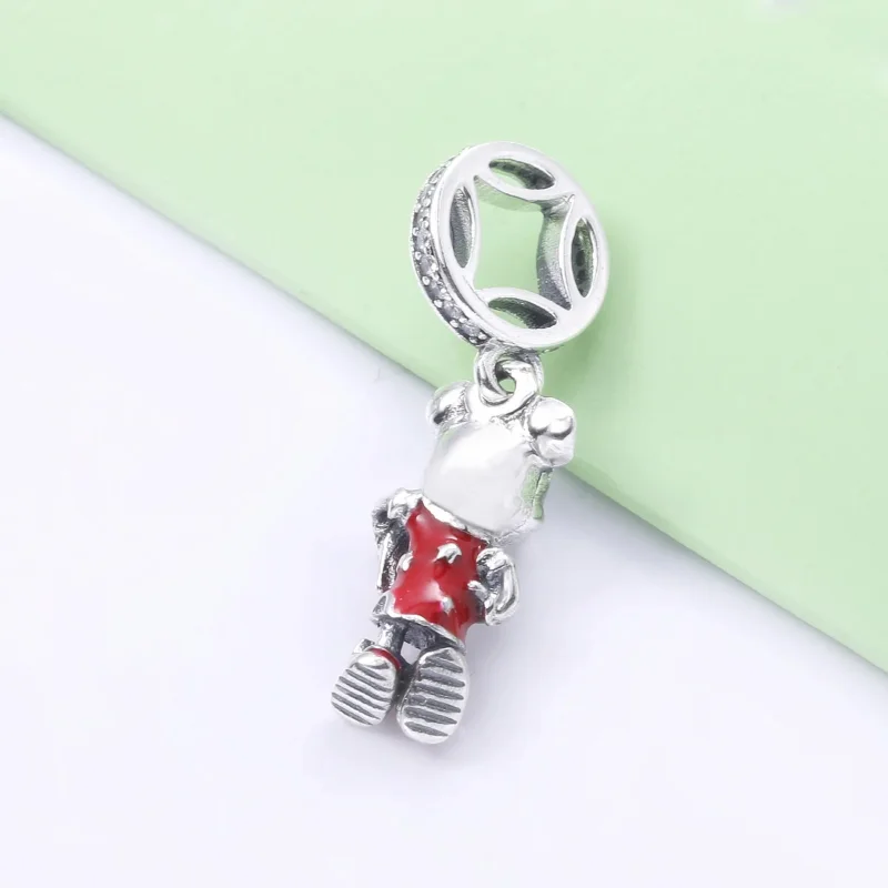 (kép) PANDORA Disney, Minnie egér Függő Charm - 798636C01 - Megtekintés 3