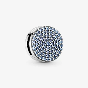 (kép) PANDORA Pavé hópehely klip - 797583C01