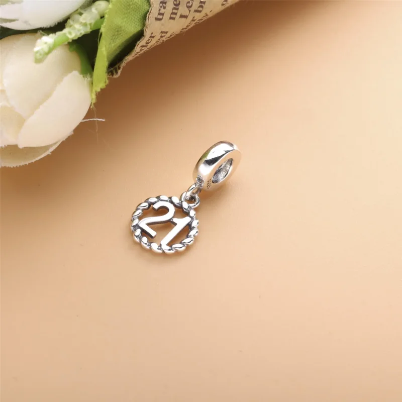 (kép) PANDORA 21 függő charm - Most új, kedvezményes ár! - 790496 - Megtekintés 2