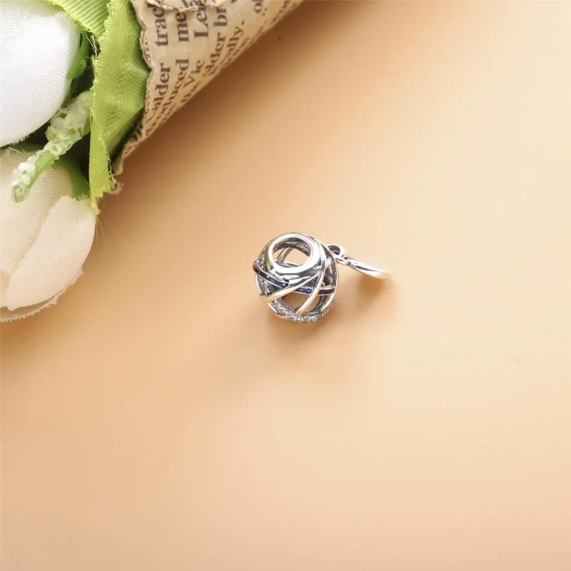 (kép) PANDORA Disney, Parkok Space Mountain Charm - 798633C01 - Megtekintés 4