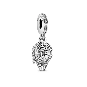 (kép) PANDORA Disney, Parkok Star Wars Millennium Falcon Függő Charm - P400920713941
