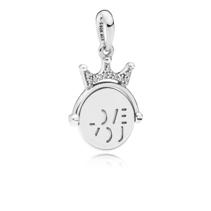 PANDORA függő charm Forgó szeretlek - 797641CZ (kép) PANDORA függő charm Forgó szeretlek - 797641CZ