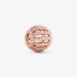 (kép) PANDORA gyöngyös áttört charm - 788679C00
