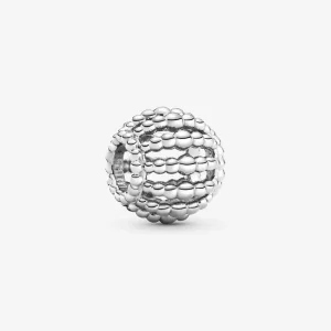 (kép) PANDORA Gyöngyös áttört charm - 798679C00