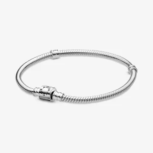 (kép) Pandora Moments hengerkapcsos kígyólánc karkötő - 598816C00