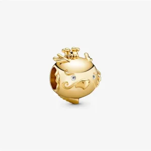 PANDORA Ragyogó Zodiákus Sárkány Charm - 768580C01 (kép) PANDORA Ragyogó Zodiákus Sárkány Charm - 768580C01