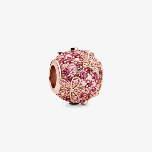 (kép) PANDORA rózsaszín Pavé százszorszép charm - 788797C01