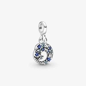 (kép) PANDORA Az én kék óceánom függő charm - 799010C01